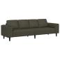 Preview: Sofa Set Armeegrün Faux Wildleder