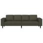 Preview: Sofa Set Armeegrün Faux Wildleder