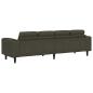 Preview: Sofa Set Armeegrün Faux Wildleder