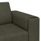 Preview: Sofa Set Armeegrün Faux Wildleder