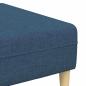 Preview: Sofa Set 3 pcs Blau Stoff