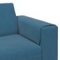 Preview: Sofa Set 3 pcs Blau Samt