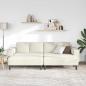Preview: Sofa Set 3 pcs Creme Samt