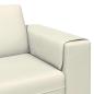 Preview: Sofa Set 3 pcs Creme Samt