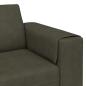 Preview: Sofa Set 3 pcs Armeegrün Faux Wildleder