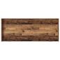 Preview: Bett mit Stauraum mit Kopfteil Altholz 100 x 200 cm Holzwerkstoff