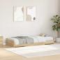 Preview: Bett mit Stauraum mit Kopfteil Sonoma Eiche 90 x 200 cm Holzwerkstoff