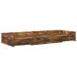 Preview: Bett mit Stauraum Geräucherte Eiche 90 x 200 cm Holzwerkstoff