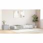 Preview: Bett mit Stauraum Graues Sonoma 90 x 200 cm Holzwerkstoff