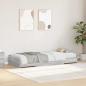Preview: ARDEBO.de - Bett mit Stauraum Graues Sonoma 75 x 190 cm Holzwerkstoff
