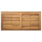 Preview: Gartensofa-set 5 pcs Natur Massives Teakholz
