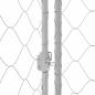 Preview: Hundekäfig Silber 600 x 200 x 256 cm Verzinkter Stahl