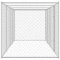 Preview: Hundekäfig Silber 800 x 200 x 256 cm Verzinkter Stahl