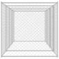 Preview: Hundekäfig Silber 600 x 200 x 200 cm Verzinkter Stahl