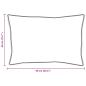 Preview: Bettdecke mit Kissen Argyle 3 pcs Weiß 240 x 200 cm Mikrofaser