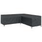 Preview: Gartenmöbelabdeckung 270 x 270 x 80 cm 210D Oxford Stoff