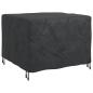 Preview: Gartenmöbelabdeckung Schwarz 113 x 113 x 73 cm 210D
