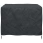 Preview: Gartenmöbelabdeckung Schwarz 113 x 113 x 73 cm 210D
