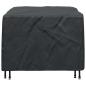 Preview: Gartenmöbelabdeckung Schwarz 113 x 113 x 73 cm 600D