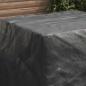 Preview: Gartenmöbelabdeckung Schwarz 116 x 100 x 120 cm 600D