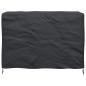 Preview: Gartenmöbelabdeckung Schwarz 140 x 70 x 90 cm 210D