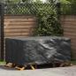 Preview: ARDEBO.de - Gartenmöbelabdeckung Schwarz 172 x 113 x 73 cm 210D
