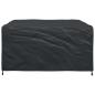 Preview: Gartenmöbelabdeckung Schwarz 180 x 190 x 85 cm 210D