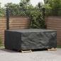 Preview: ARDEBO.de - Gartenmöbelabdeckung Schwarz 200 x 160 x 70 cm 210D