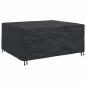 Preview: Gartenmöbelabdeckung Schwarz 200 x 160 x 70 cm 210D