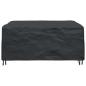Preview: Gartenmöbelabdeckung Schwarz 200 x 160 x 70 cm 210D