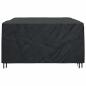Preview: Gartenmöbelabdeckung Schwarz 240 x 190 x 90 cm 210D