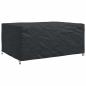 Preview: Gartenmöbelabdeckung Schwarz 240 x 180 x 100 cm 210D