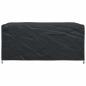 Preview: Gartenmöbelabdeckung Schwarz 240 x 180 x 100 cm 210D