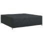 Preview: Gartenmöbelabdeckung Schwarz 260 x 260 x 90 cm 210D