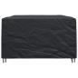 Preview: Gartenmöbelabdeckung Schwarz 270 x 180 x 90 cm 210D