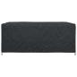 Preview: Gartenmöbelabdeckung Schwarz 280 x 204 x 106 cm 600D