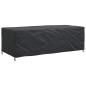 Preview: Gartenmöbelabdeckung Schwarz 300 x 110 x 70 cm 210D