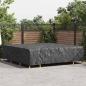 Preview: ARDEBO.de - Gartenmöbelabdeckung Schwarz 300 x 300 x 70 cm 210D