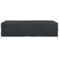 Preview: Gartenmöbelabdeckung Schwarz 305 x 190 x 85 cm 600D