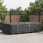 Preview: ARDEBO.de - Gartenmöbelabdeckung Schwarz 315 x 180 x 74 cm 210D