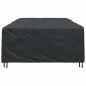 Preview: Gartenmöbelabdeckung Schwarz 315 x 180 x 74 cm 420D