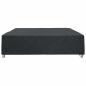 Preview: Gartenmöbelabdeckung Schwarz 350 x 260 x 90 cm 210D