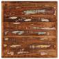 Preview: Bistrotisch Braun 50 x 50 x 76 cm recyceltes Massivholz