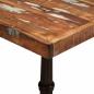 Preview: Bistrotisch Braun 50 x 50 x 76 cm recyceltes Massivholz