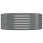 Preview: Hochbeet Pulverbeschichteter Stahl 507x100x36 cm Grau