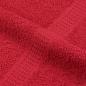 Preview: Waschhandtücher 4-tlg. FROGN Rot 30x30 cm 100% Baumwolle