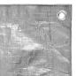 Preview: Abdeckplane 180 g/m² 2x3 m Grau HDPE