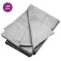 Preview: Abdeckplane 180 g/m² 2x3 m Grau HDPE