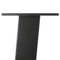 Preview: Esstisch Hellbraun 200x100x74 cm Massivholz Eiche Oval