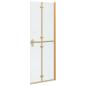 Preview: Walk-in Duschwand Sonstiges Golden und Transparent 70 x 190 cm